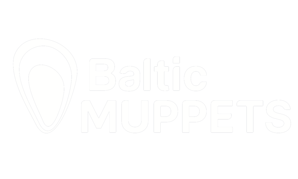 Baltic Muppets White Logo